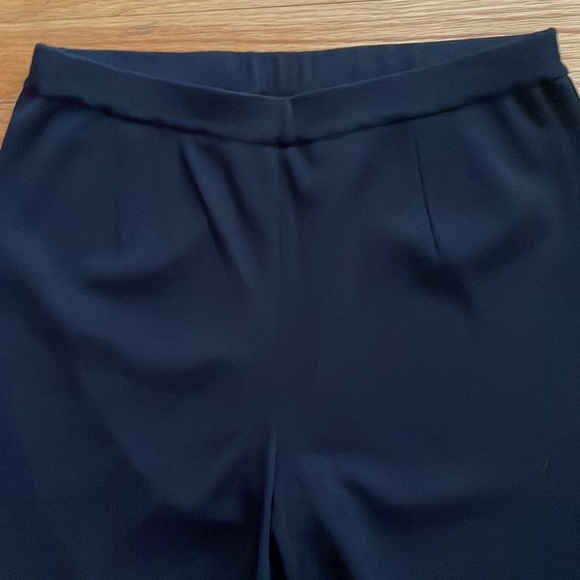 MISOOK‎ Plus Size Straight Leg Knit Pants Black M A4 - Picture 3 of 4